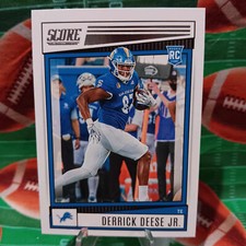 2022 Score - Derrick Deese Jr #376 - RC - Detroit Lions