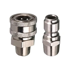 Pressure Washer Adapter Set Quick Connect Kit 3/8’’ Male Thread Fitting 5000 PSI