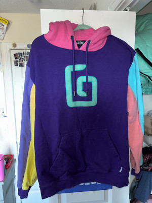 Karl Jacobs Colorblock Enchantment 2021 Hoodie Sweatshirt Size Large