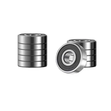 10PCS 6001 2RS Double Rubber Sealed Steel Miniature deep Groove Ball Bearings