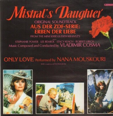 Vladimir Cosma Mistrals Daughter Soundtrack NEAR MINT Carrere Vinyl LP