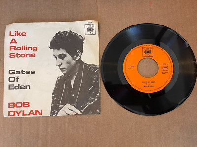 Bob Dylan    Like A Rolling Stone / Gates Of Eden - CBS 1952 - Single 7'' Vinyl