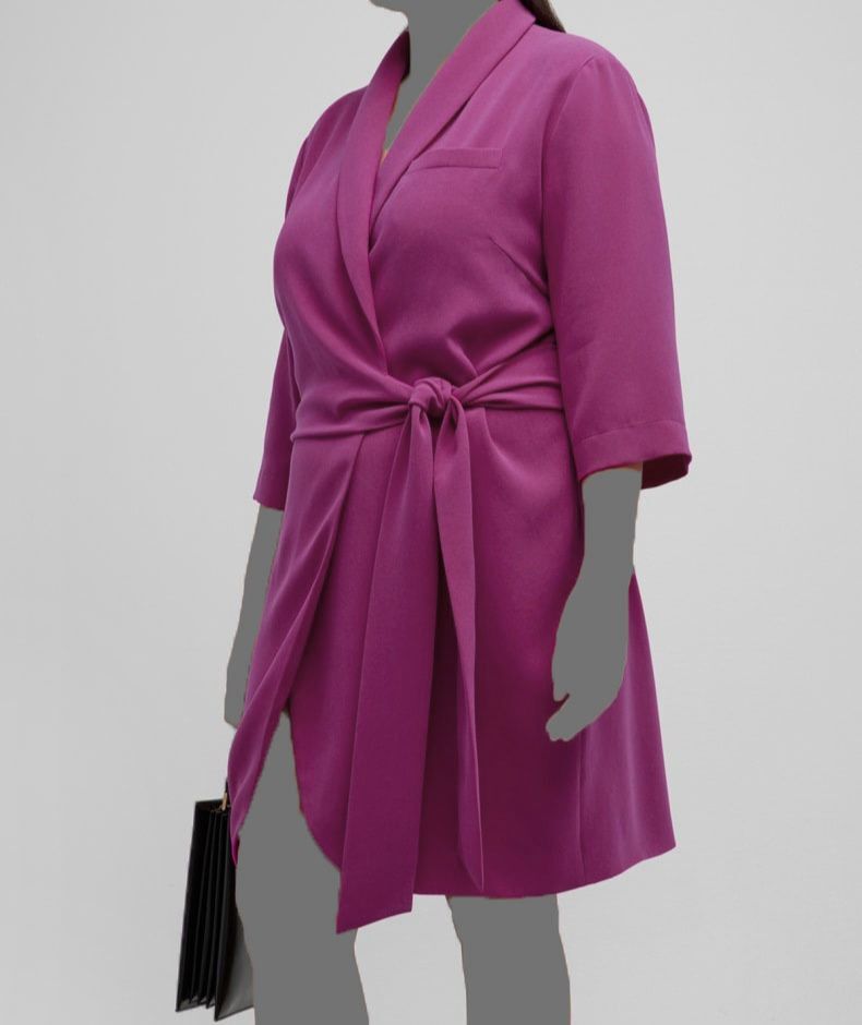 plus size purple blazer dress Jade Blazer Mini Dress