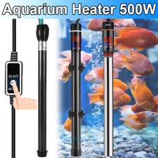 500W Submersible Aquarium Fish Tank Heater Rod Heating Adjustable Thermostat