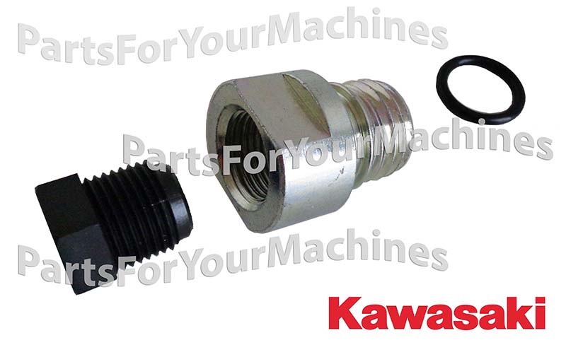 OIL DRAIN,JOINT ASSY,KAWASAKI FH721V, FR691V, FS481V,FS600X,FX MODELS