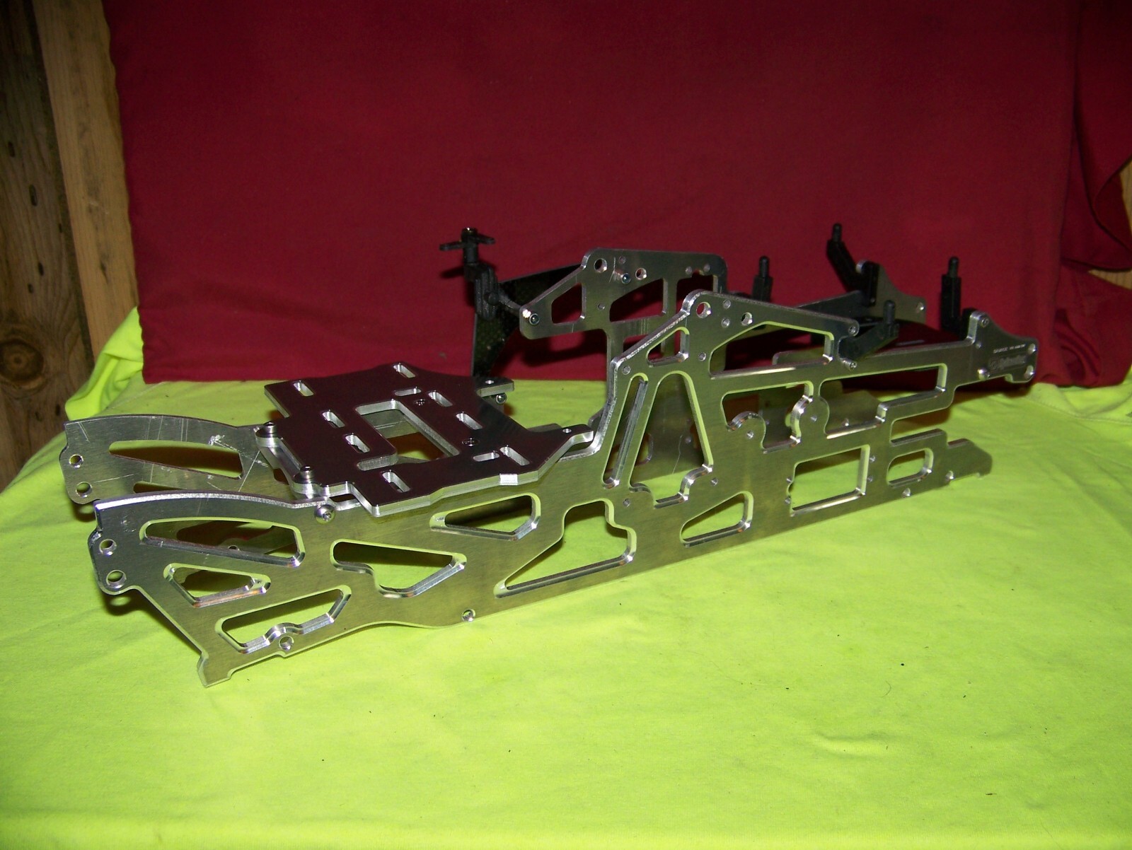 hpi 5.9 4.6 savage twin engine xxl plates chassis custom rc monster