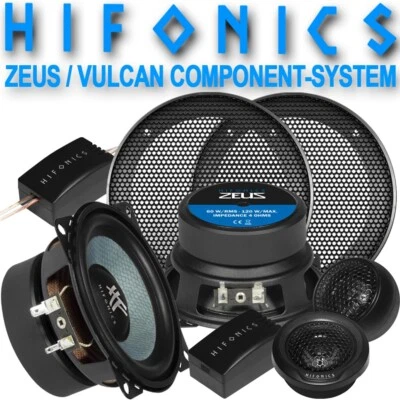 Hifonics Zeus / Vulcan 10cm 2-Wege Auto Lautsprecher Set Boxen Compo Speaker - Bild 1 von 4