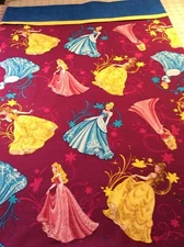 Handmade 3 Princess Pillowcase Cotton Fabric Hidden Seams NEW