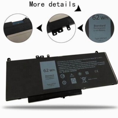 6MT4T Laptop Battery For Dell Latitude E5470 E5570 79VRK 7V69Y