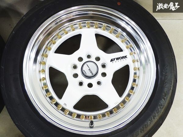 JDM work MEISTER CR GCR1 16inch 112x5 Set4 Wheels japan Racing VW
