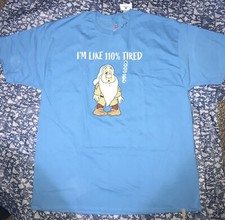 DISNEY PARKS T-SHIRT SLEEPY -Snow White and the Seven Dwarfs -2XL NWT