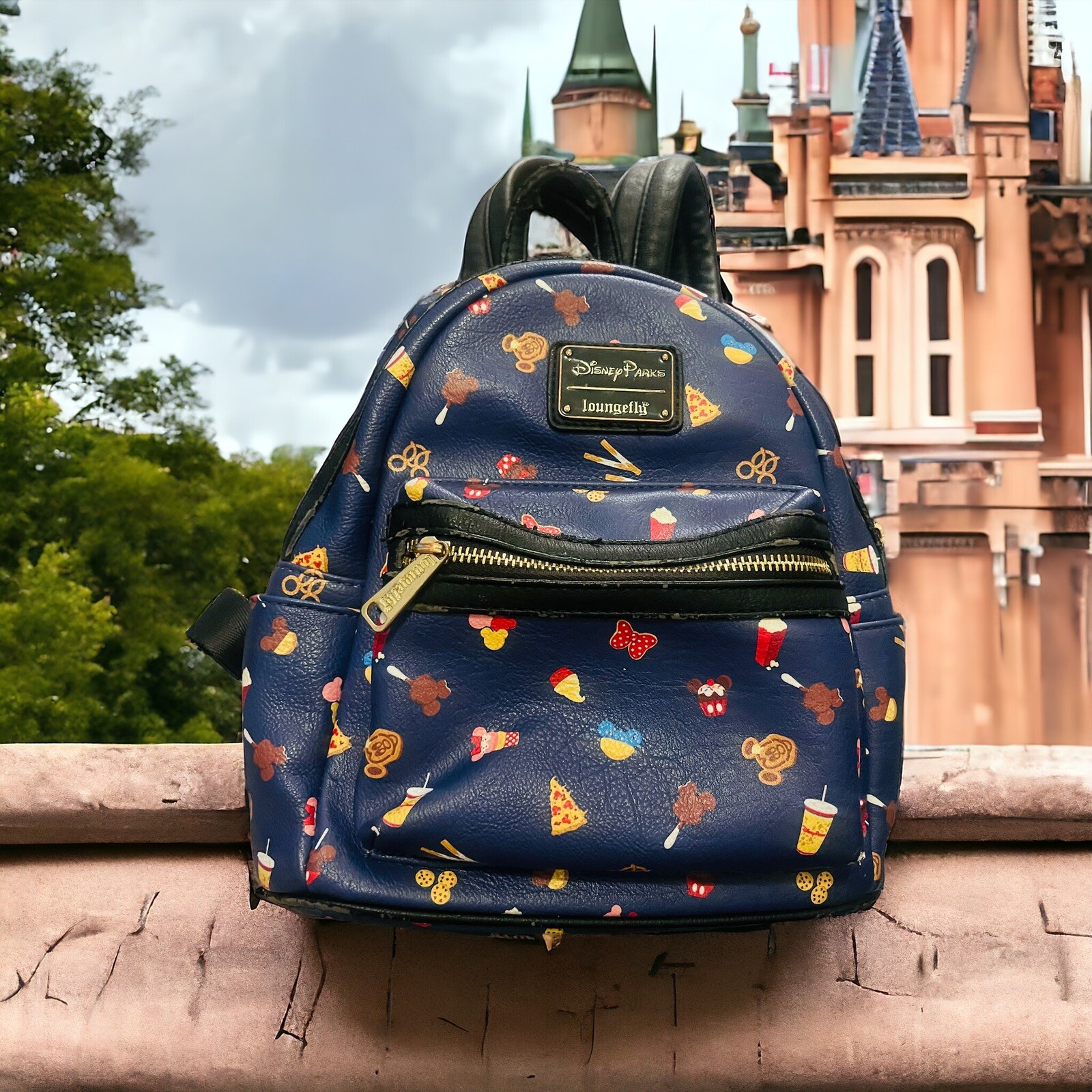 RARE/Limited Release Loungefly Disney Parks Snacks Mini Backpack eBay