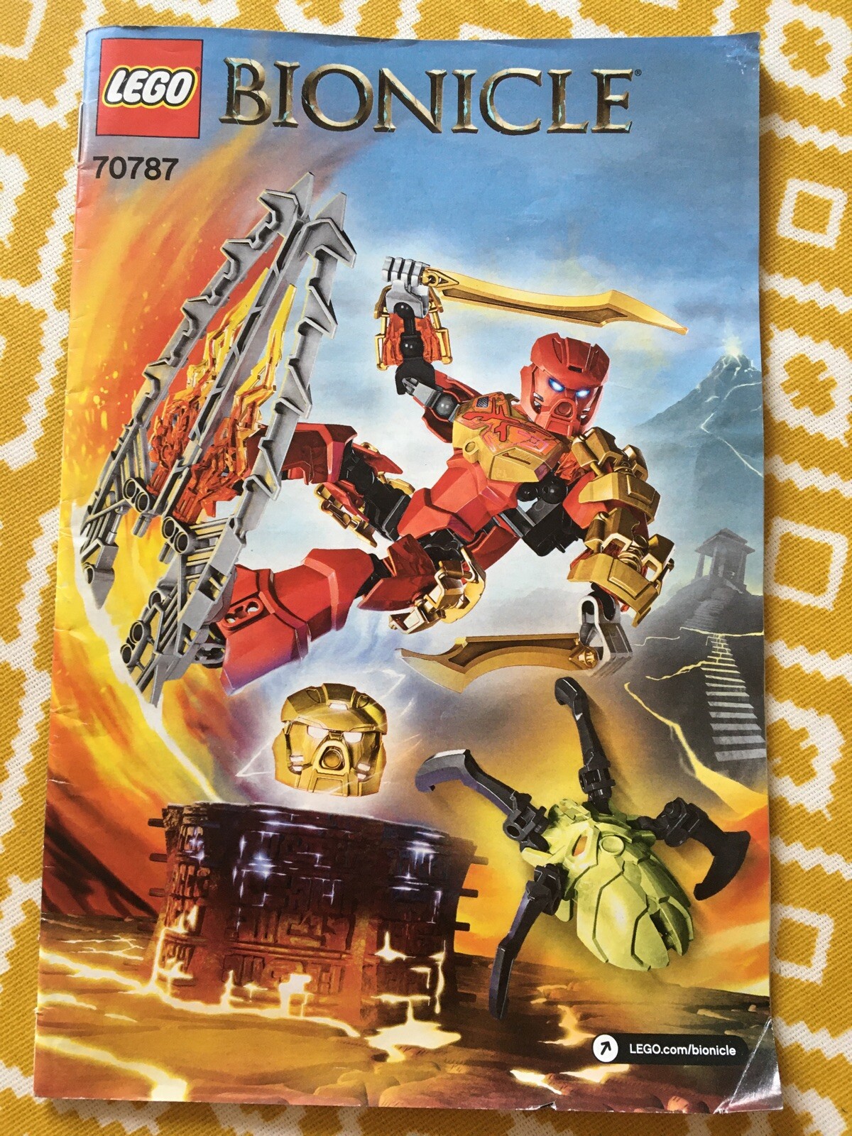bionicle tahu master of fire