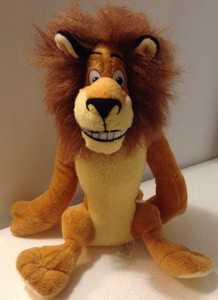 Alex Plush Lion Stuffed Animal Dream Works Madagascar 14