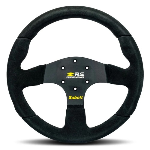 Volante SABELT RFVO2025 Renault Sport scamosciato 33cm alcantara nero RS SPORT - Foto 5 di 5