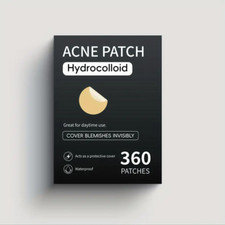360-Count Invisible Hydrocolloid Acne Patches For All Skin Types