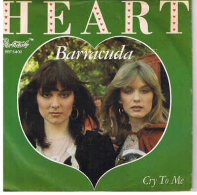 HEART　ハート　Fanatic / Barracuda　US盤 限定 7” Heart Barracuda Vinyl Single 7inch Portrait | eBay