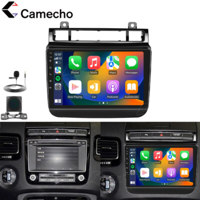 Für VW Touareg 7P 2010-2018 Autoradio Apple CarPlay Android 15 GPS Navi + Kamera