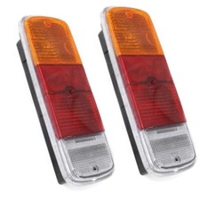 Rear Tail Light Assembly Euro Style Set Of 2 Pair Volkswagen T2 Bus 1972-1979