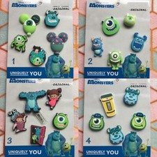 Crocs Handmade jibbitz 5pc monsters inc university mike sully shoe charms set