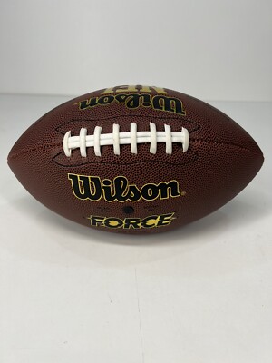 Wilson NFL Force Official Deflat Brown Original Football Ball Game