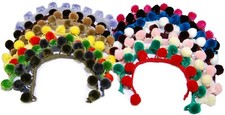 Soft Pom Pom Fringe Trim - 15mm - Arts & Crafts | Cushions | Garments