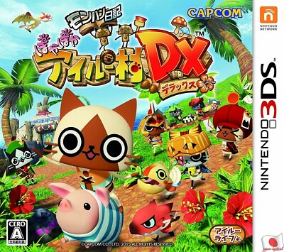 Monster Hunter Diary Poka Airu village DX 3DS Capcom Nintendo