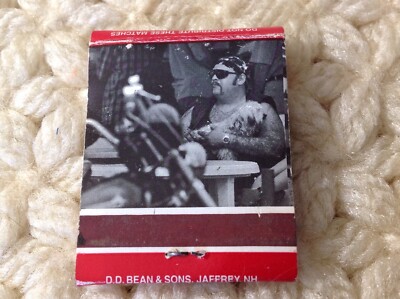 Vintage Match Book Winston Cigarettes 70s DD Bean & Sons NO BULL
