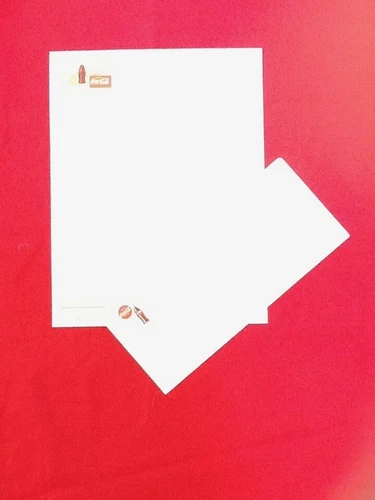 1 Set Coca Cola Stationery Watermark Paper and Envelope Lockhart Texas Vintage