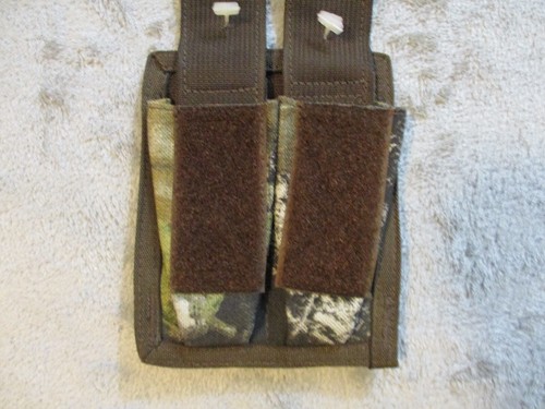 Spec Ops Brand Double Magazine Utility Pouch Green Camo Molle Texas Hunt Co 3462 - Picture 9 of 24