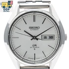 SEIKO Vintage 1975 Lord Matic 5606-8031 Automatic Day/Date Men's White [Exc+5]