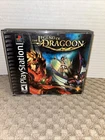 The Legend of Dragoon PS1 PlayStation 1 Black Label Discs Case Manual