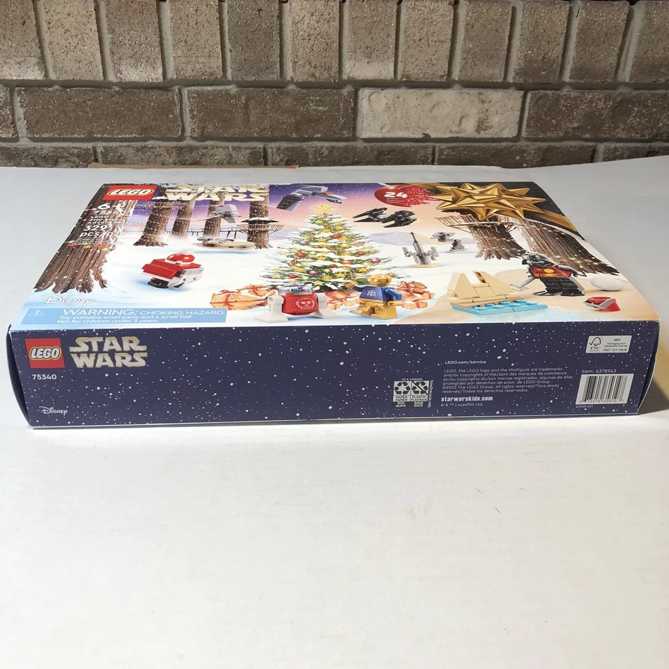 LEGO Star Wars 2022 Advent Calendar 75340 NEW Darth Vader Christmas Sweater MDX - Image 2 of 4