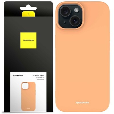 Spacecase Silikonhülle Für Iphone 15 Orange