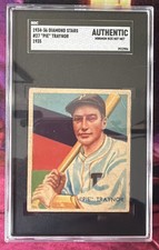 1934-36 Diamond Stars Pie Traynor #27 SGC A