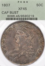 1833 50C (Regular Strike) Capped Bust Half Dollar - PCGS CoinFacts