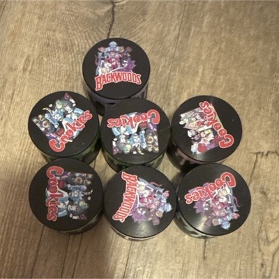 Backwoods Collectible Tobacco Grinder Set 6 Pack