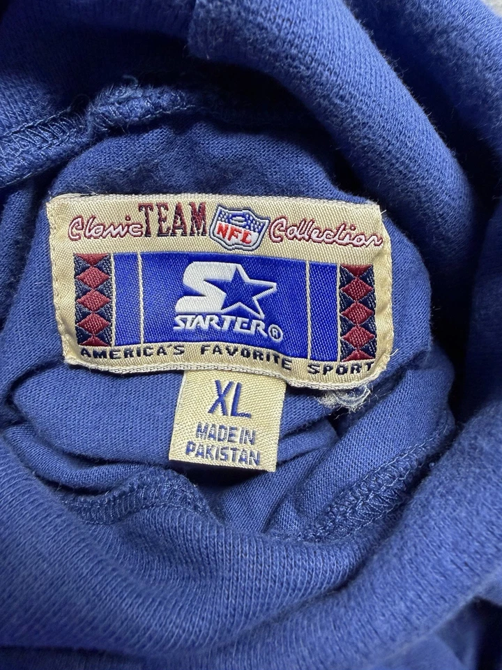 Colección Equipo Clásico Vintage New England Patriots Manga Larga Azul XL Foto 4 de 4