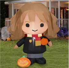 4.5' LED HERMOINE GRANGER FROM HARRY POTTER HALLOWEEN INFLATABLE BY GEMMY NEW