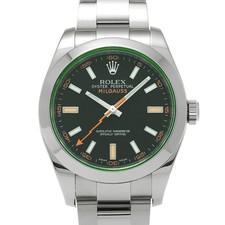 ROLEX Milgauss 116400GV Men Black Stainless Steel Automatic #W790 2