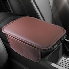 Center Console Cover, Arm Rest Cover for Car, Car Accessories Center Brown