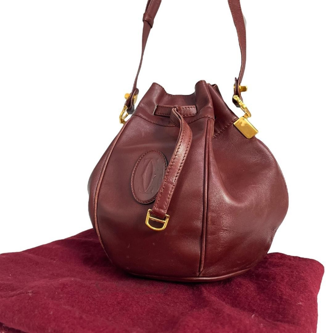 バッグ Cartier Must Line Drawstring Shoulder バッグ Cartier Must Line Drawstring Shoulder Cartier Must Line