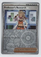 Professor's Research Reverse Foil Pokemon Scarlet & Violet Paldean Fates PAF
