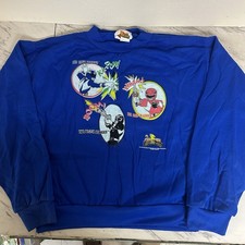Vintage 1994 Power Rangers Crewneck Sweater Kids Size Large 12-14 New
