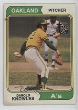 2014 Topps 75th Anniversary Buybacks Large Buyback Stamp Darold Knowles 1c1