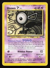 UNOWN [F] 48/75 Pokemon NEO DISCOVERY Unlimited on eBay