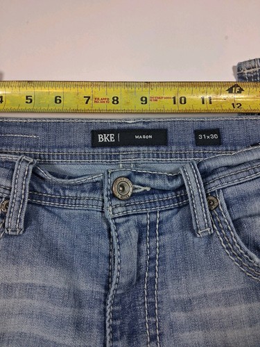 BKE Mason Jeans Blau Denim Taper Herren 31x30 - Bild 4 von 17