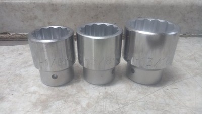 Proto J57102A 22 Pc 1 In Drive Size 1-1/2 to 3-1/2 In 12-Point SAE