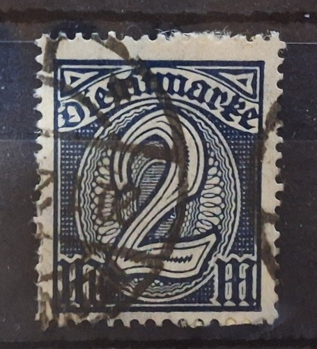German Reich - Government Service stamp - 2M - used - 1920
