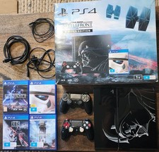 PS4 STAR WARS Battlefront Darth Vader LTD Edition Console Boxed CUH-1202B 1TB 